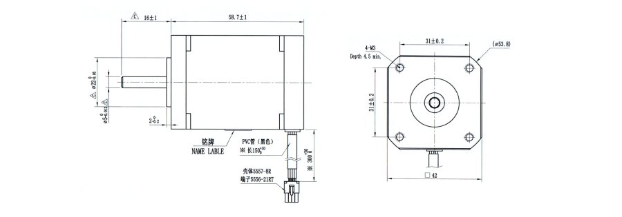 42BL02402-0053-024機(jī)械尺寸圖